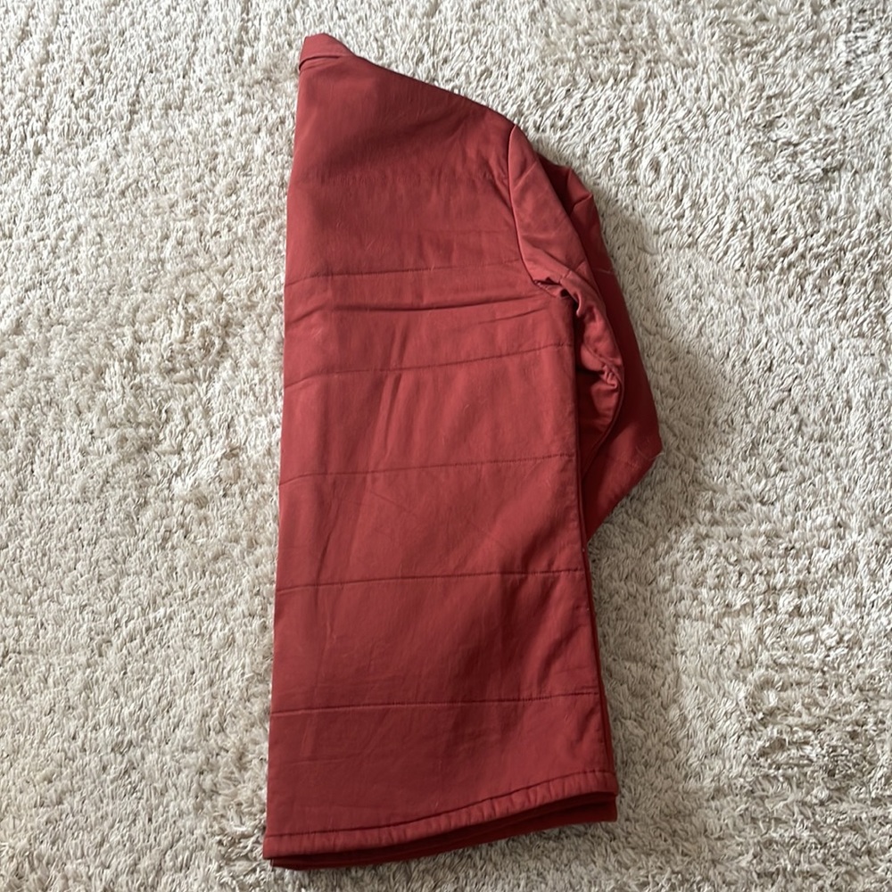 Red Lightweight Shirt Jacket - Picture 5 of 6
